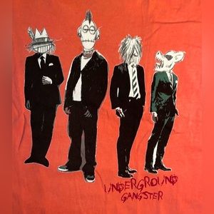 Underground Gangsters T-Shirt Unisex
Blush Orange Color Cool Characters Size 2X